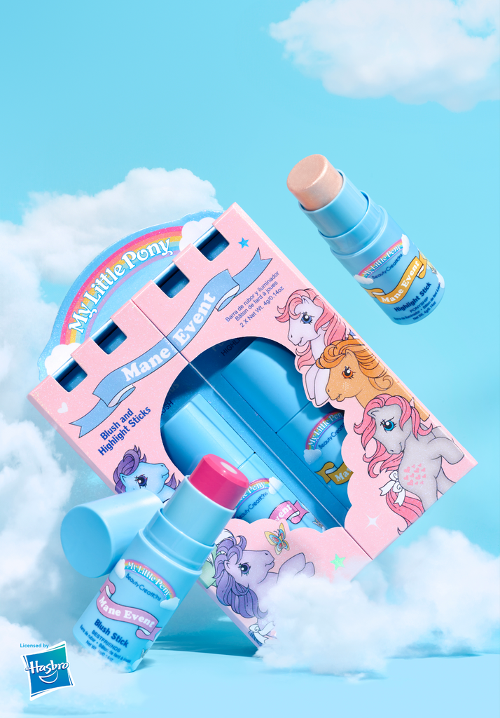 Beauty Creations x My Little Pony "Mane event blush and highlight stick"