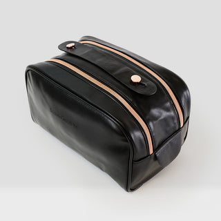 Black Cosmetic Glam Pouch