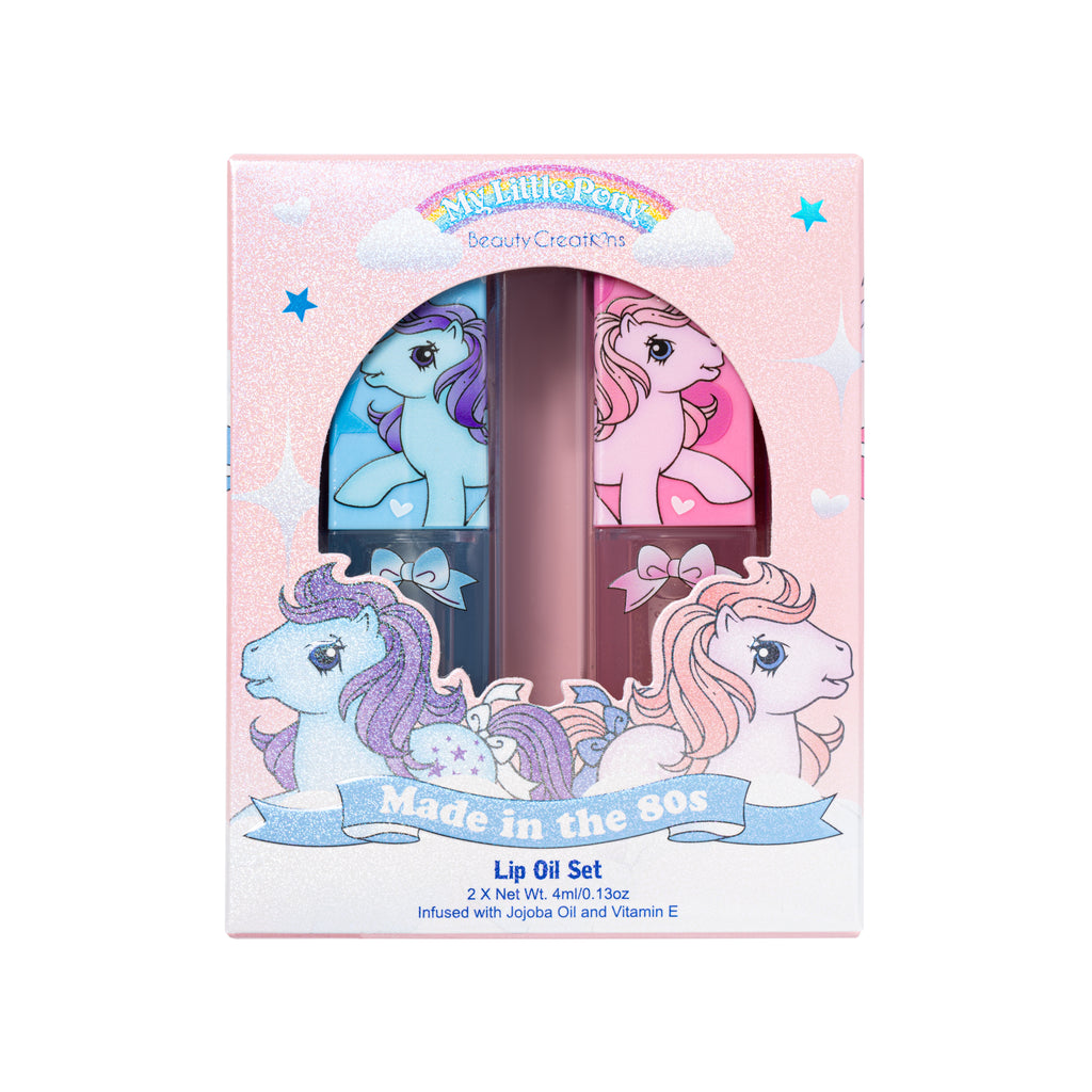 Beauty Creations x My Little Pony "Made in the 80s" Lip Oil Set