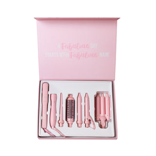 Beauty Creations Hair 5 in 1 Multitasker Set (Pink)