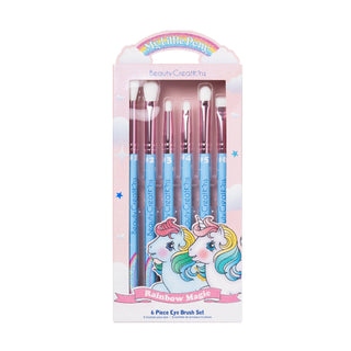 Beauty Creations x My Little Pony "Rainbow Magic" 6 PIece Eye Brush Set - Beauty Creations