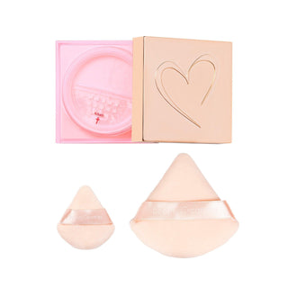 Pink Cloud Setting Powder + Puff Set Talc Free - BEAUTY CREATIONS