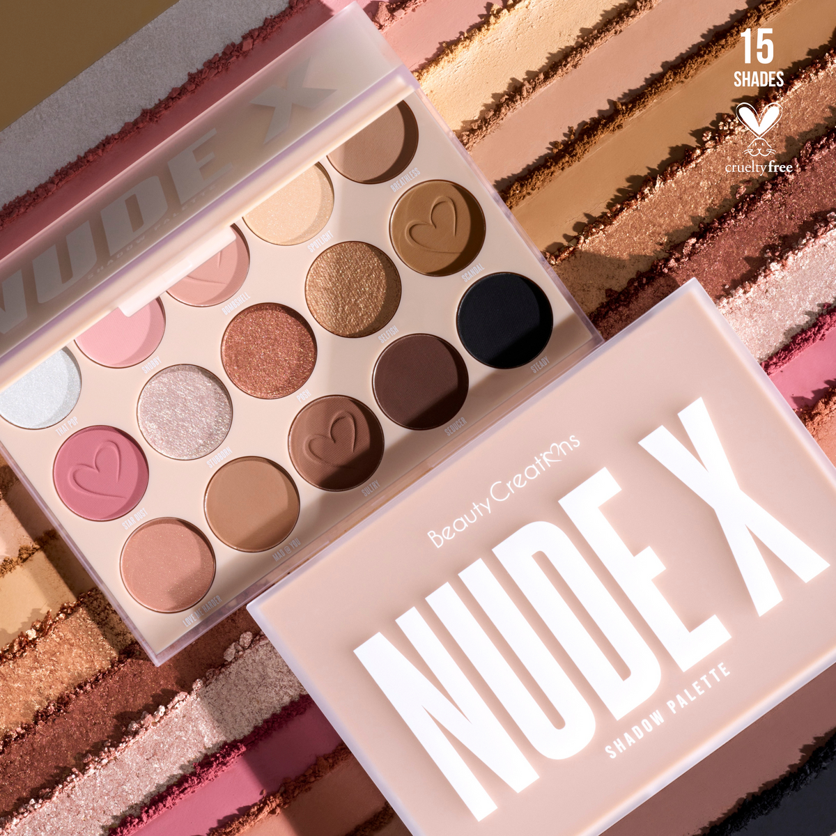 Nude X Shadow BEAUTY | Palette CREATIONS
