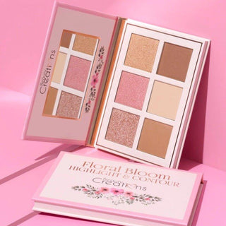 Floral Bloom Highlight & Contour Kit - BEAUTY CREATIONS