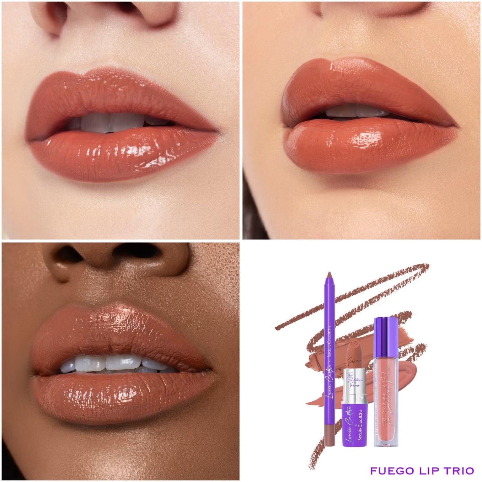 Louie Castro | FUEGO Lip Trio - BEAUTY CREATIONS | Beauty Creations