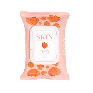 Peach Make up remover wipes - BEAUTY CREATIONS