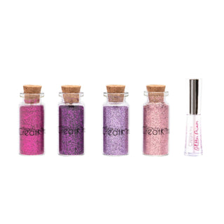 Purple Haze Glitter Set(16, 17, 15, 2 & Glitter Primer) - BEAUTY CREATIONS