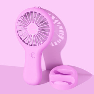 Stay Cool Handheld Fan - Purple - BEAUTY CREATIONS