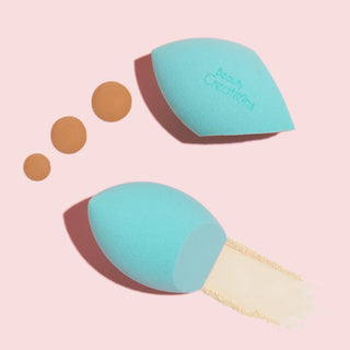 Teal Highlight & Contour Sponge - BEAUTY CREATIONS